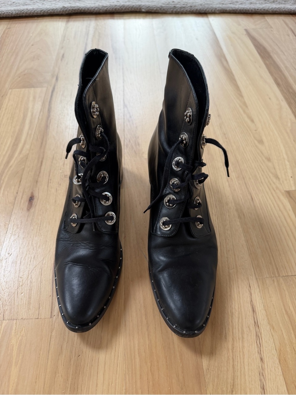 Freda Salvador Ace HW Lace-Up Boots size 9